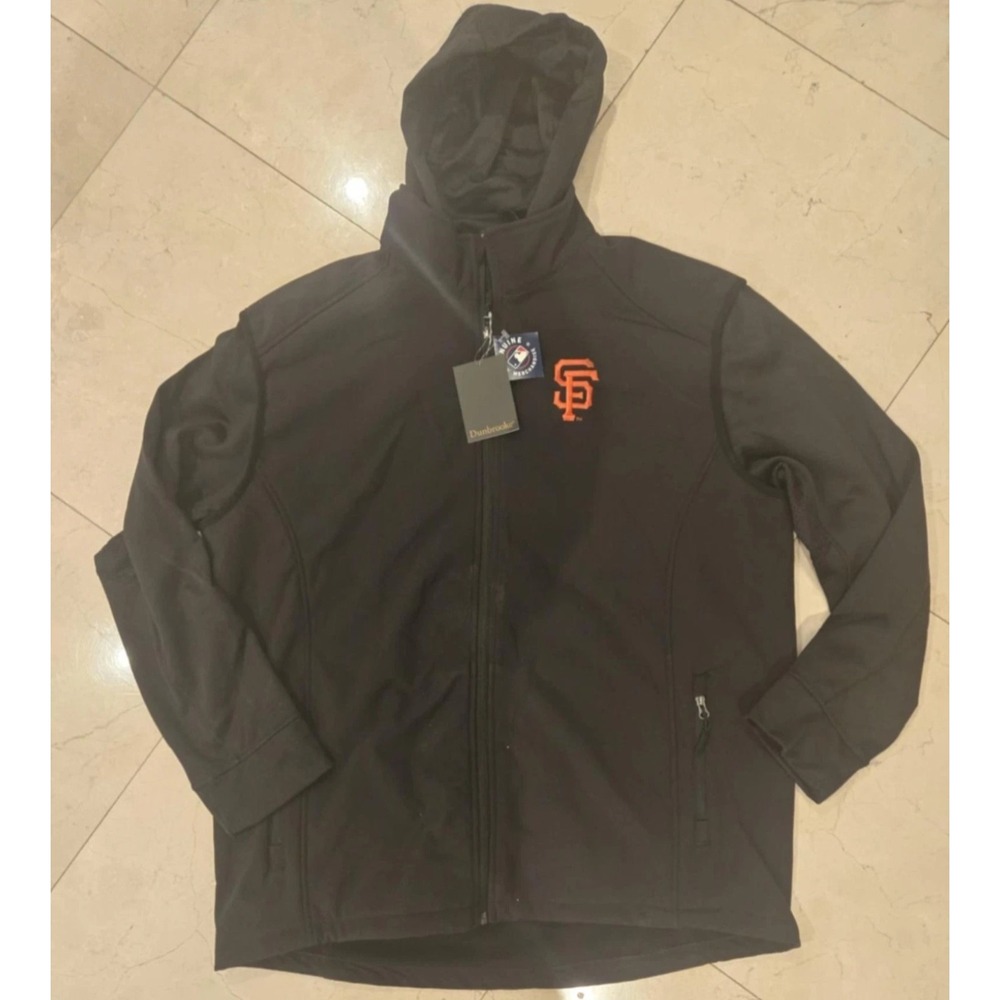 Men's Dunbrooke Black San Francisco Giants Alpha Full-Zip Jacket - S